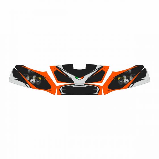 CRG 2018 Replica Nose Cone Graphics Kit