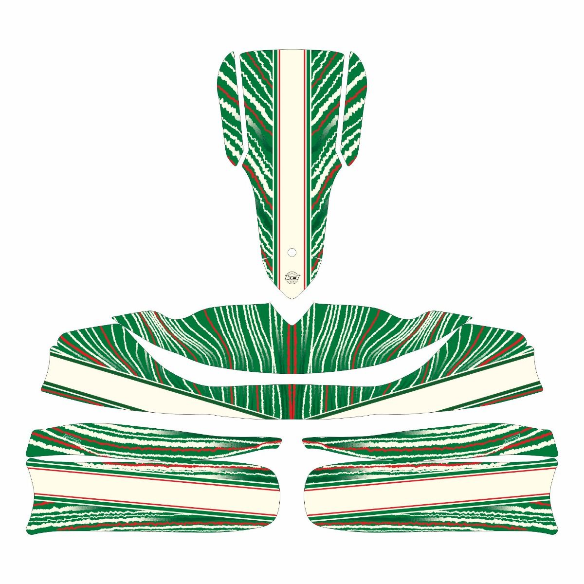 Tony Kart 2013 Replica Kart Graphics Kit