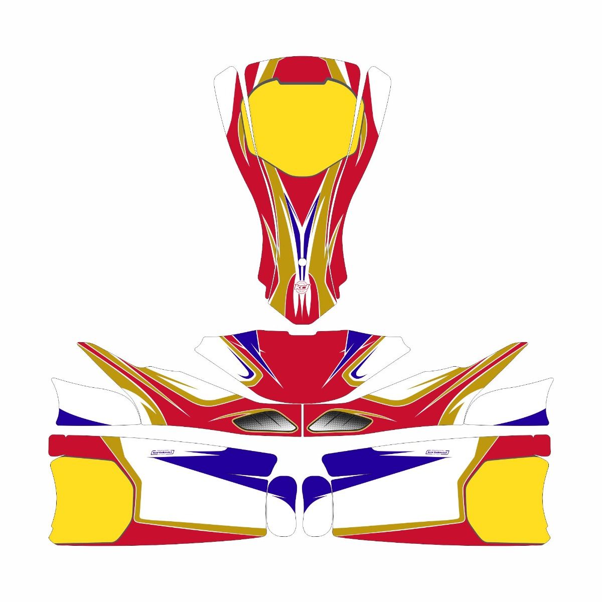 Birel 2013 Replica Kart Graphics Kit