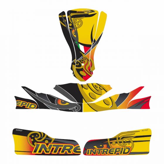 Intrepid 2014 Replica Kart Graphics Kit