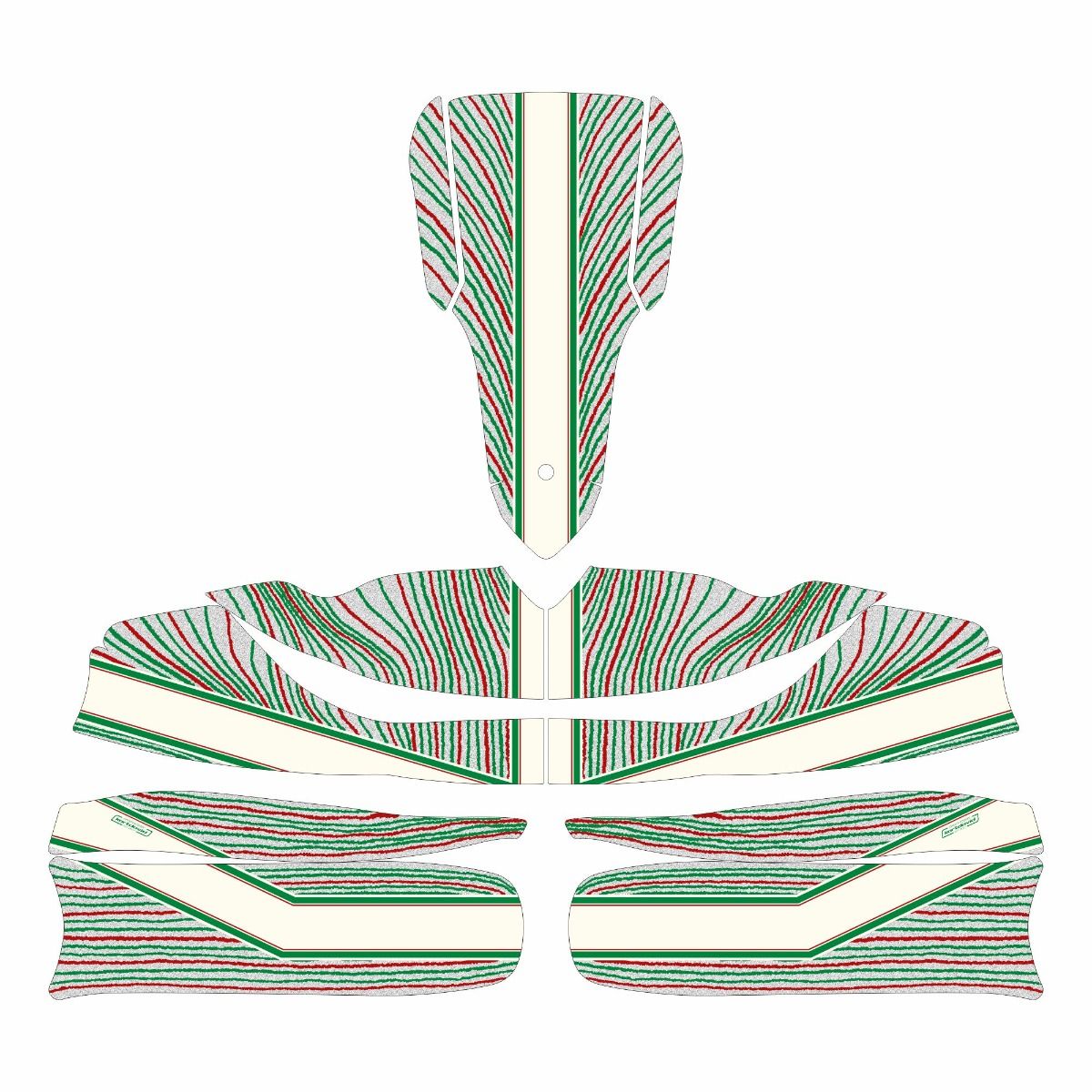 Tony Kart 2015 Replica Kart Graphics Kit