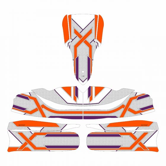 Exprit 2019 Replica Kart Graphics Kit Side View