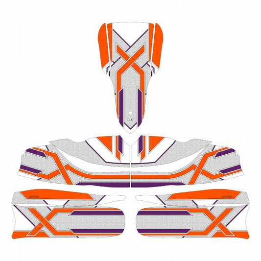 Exprit 2019 Replica Kart Graphics Kit Side View