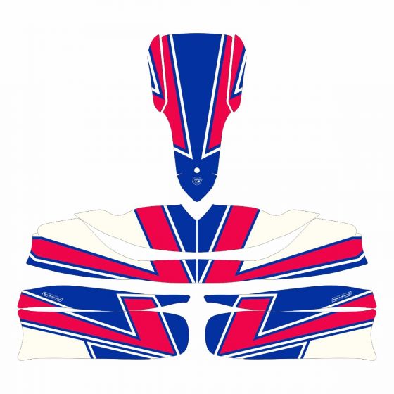 Kosmic 2019 Replica Kart Graphics Kit Side View