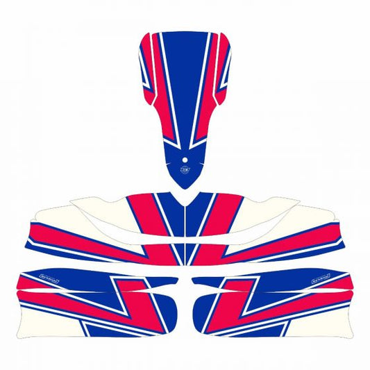 Kosmic 2019 Replica Kart Graphics Kit Side View