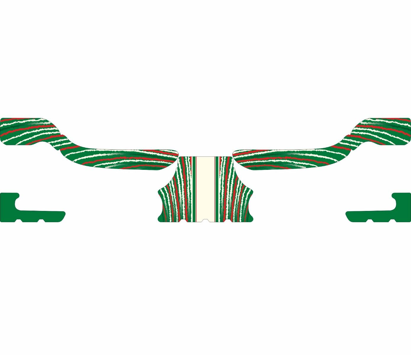 Tony Kart 2013 Replica Rear Bumper Graphics Kit