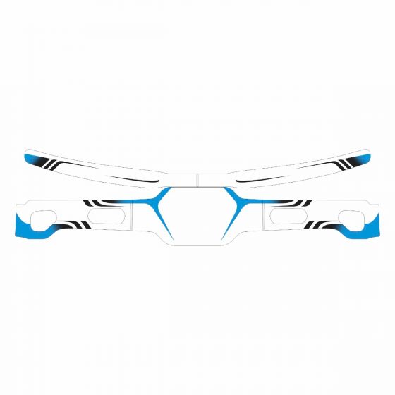 Ricciardo 2019 Replica Rear Bumper Graphics Kit