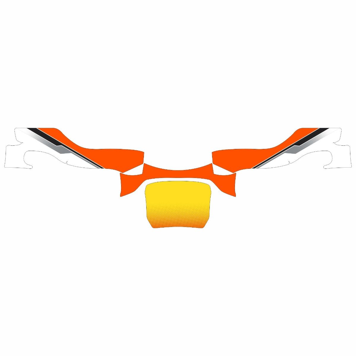 Sodi 2019 Replica Rear Bumper Graphics Kit