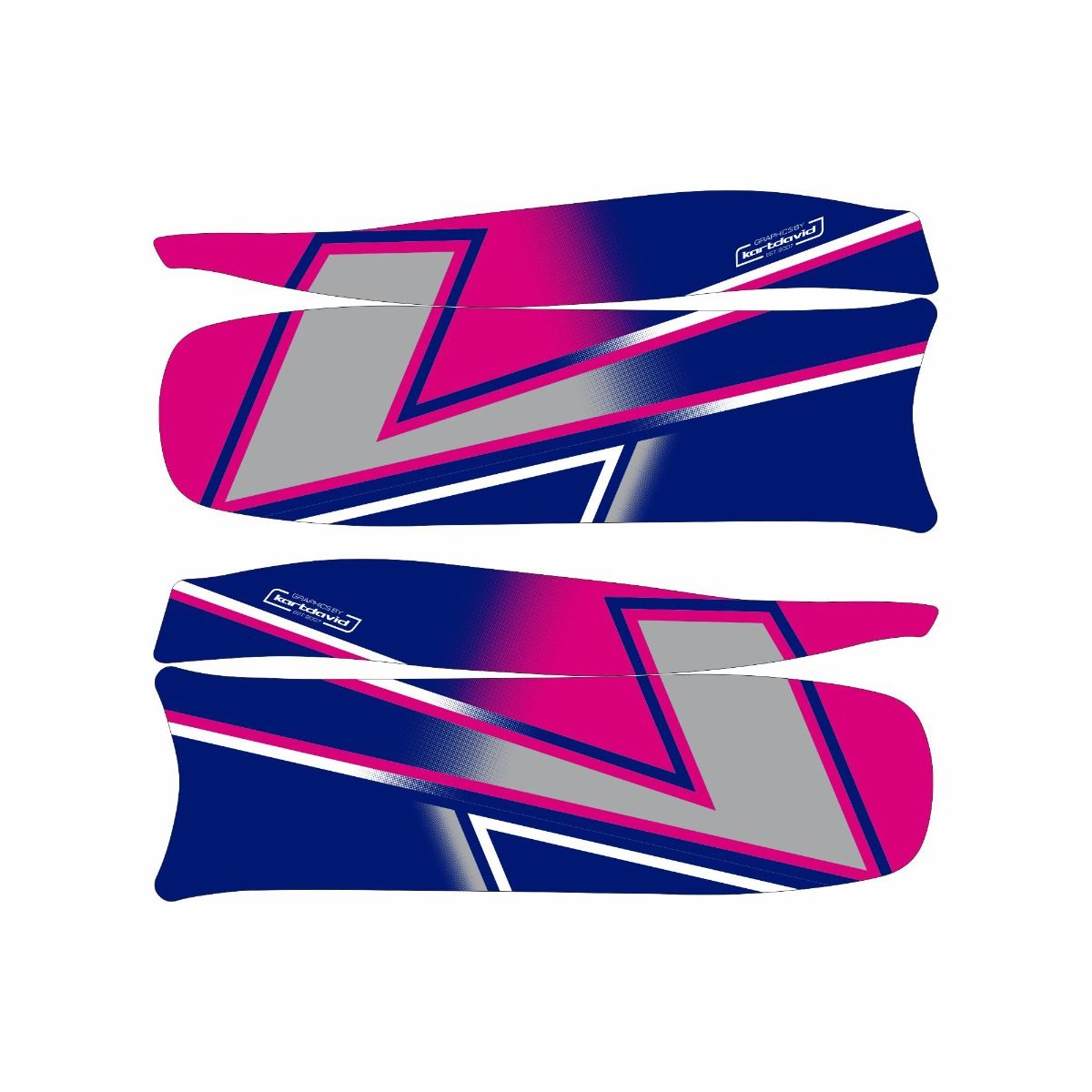 Kosmic 2015 Replica Side Kart Graphics Kit