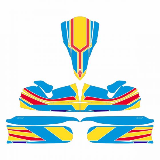 Alonso 2011 Replica Kart Graphics Kit