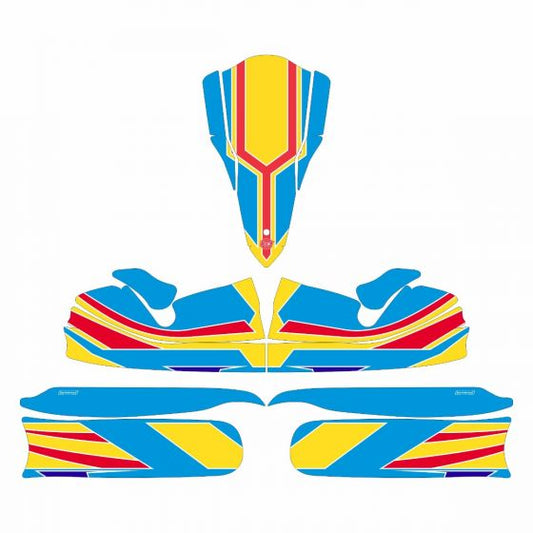 Alonso 2011 Replica Kart Graphics Kit