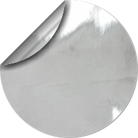 Mirror silver material icon