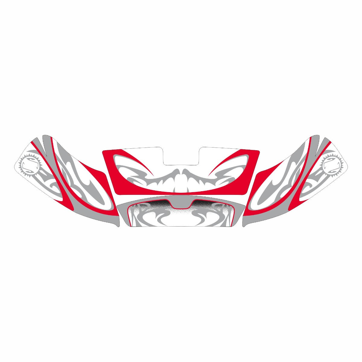 Replica Maranello Tribal Nose Cone Graphics Kit