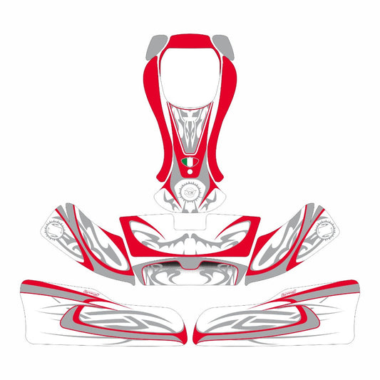 Replica Maranello Tribal Kart Graphics Kit
