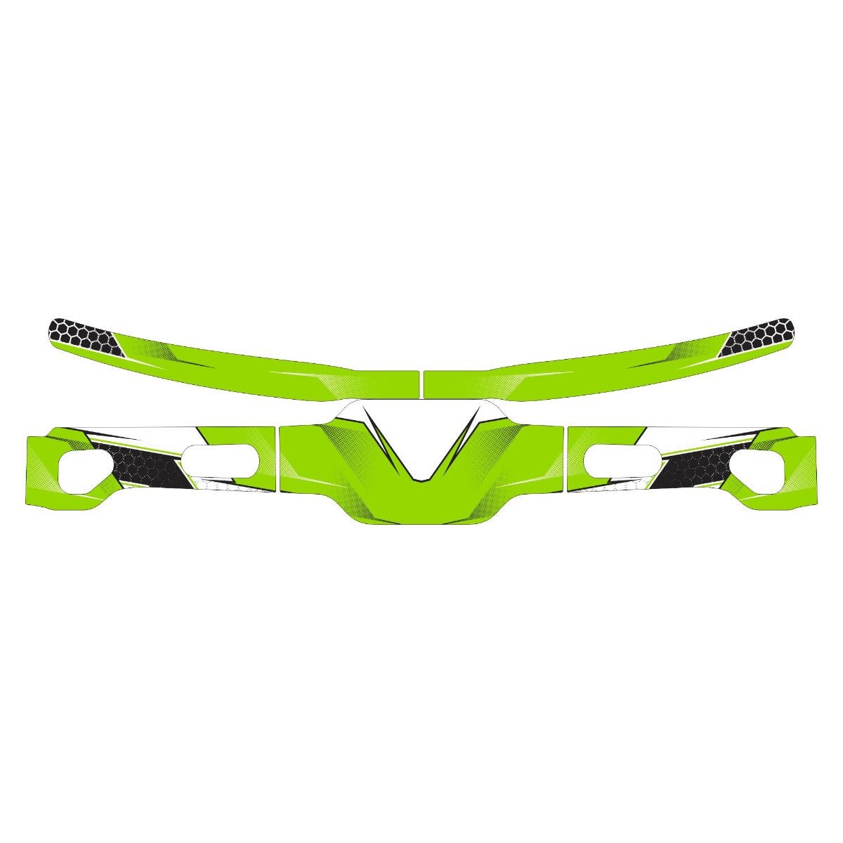 Bolt Rear Bumper Graphics Kit