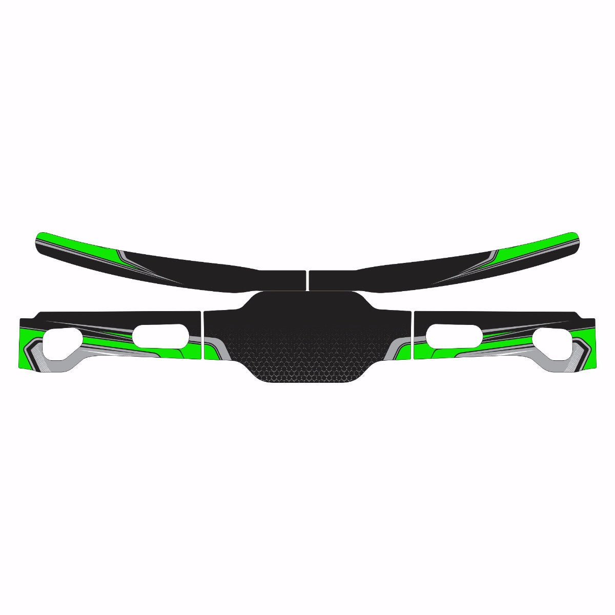Force Rear Bumper Graphics Kit