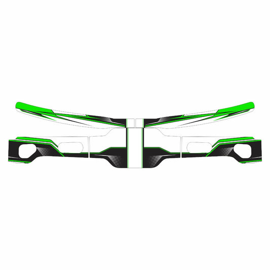 Hyper Rear Bumper Graphics Kit