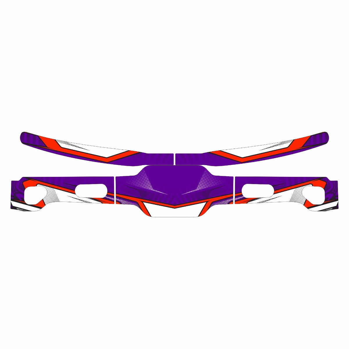 Sonic Rear Bumper Graphics Kit