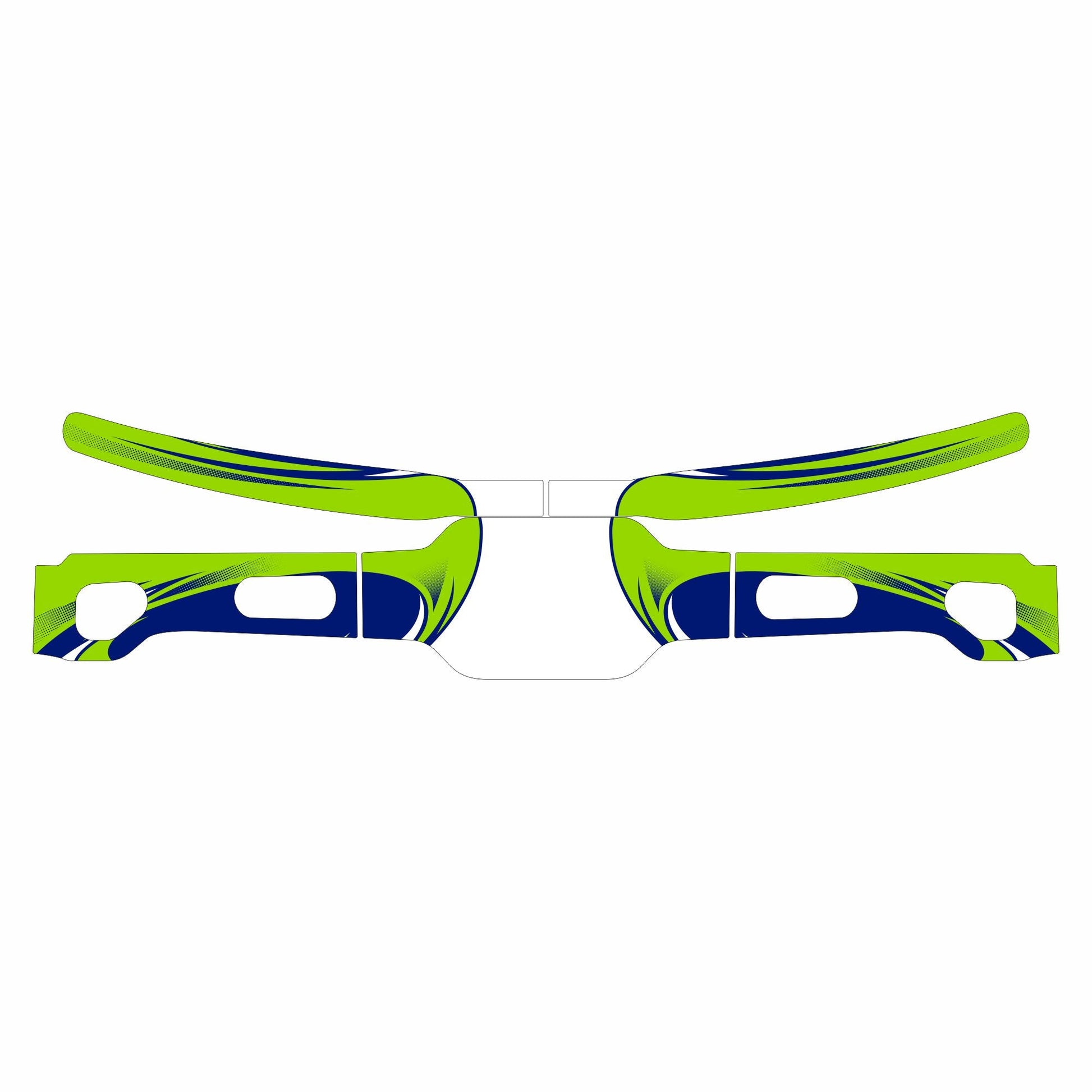 Turbo Rear Bumper Graphics Kit