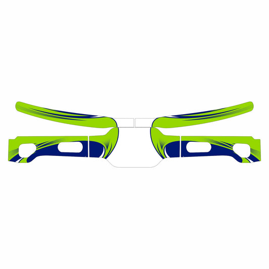 Turbo Rear Bumper Graphics Kit