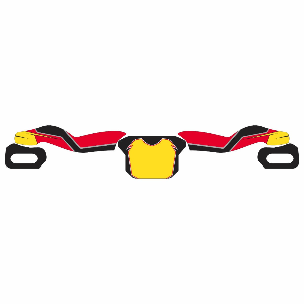 Replica 2013 Maranello Rear Bumper Graphics Kit