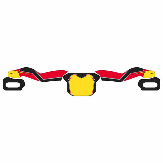 Replica 2013 Maranello Rear Bumper Graphics Kit