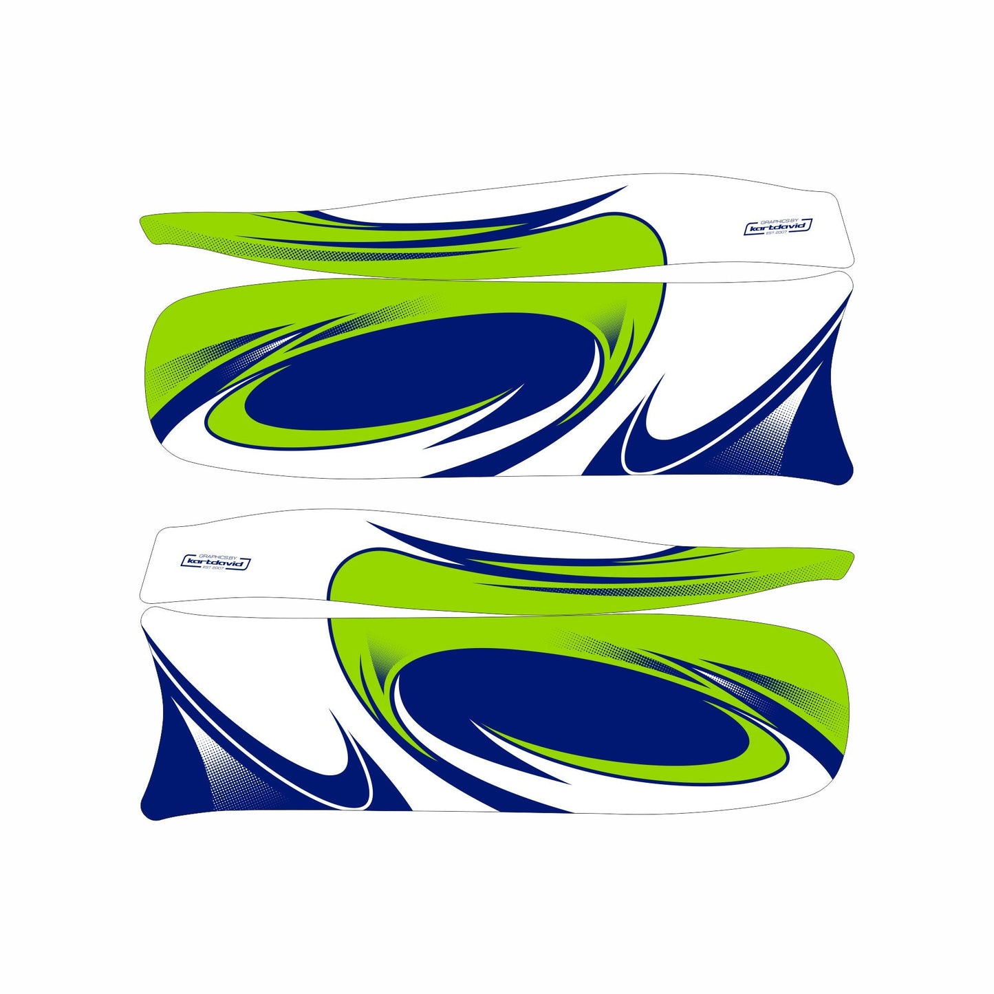 Turbo Side Pod Graphics Kit