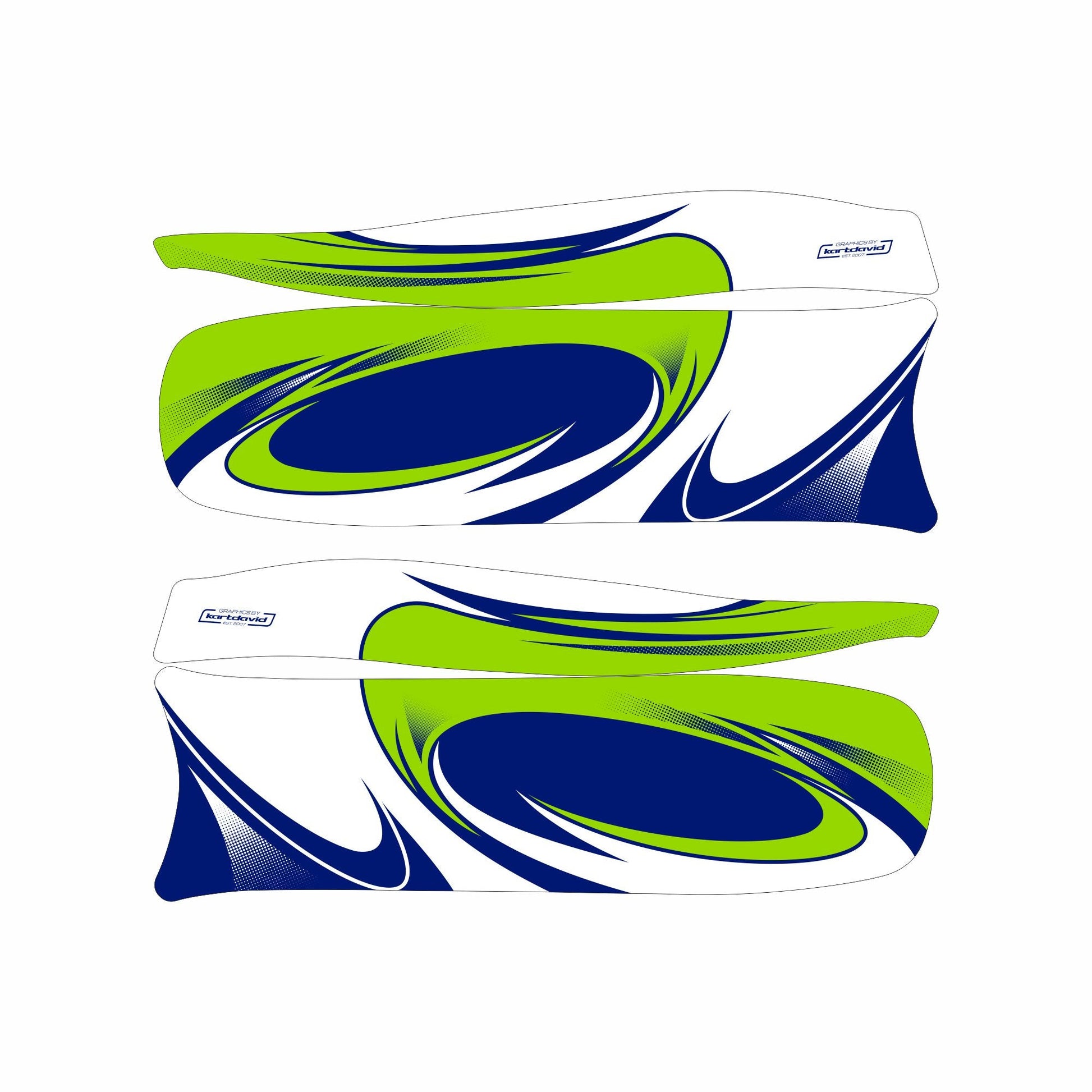 Turbo Side Pod Graphics Kit