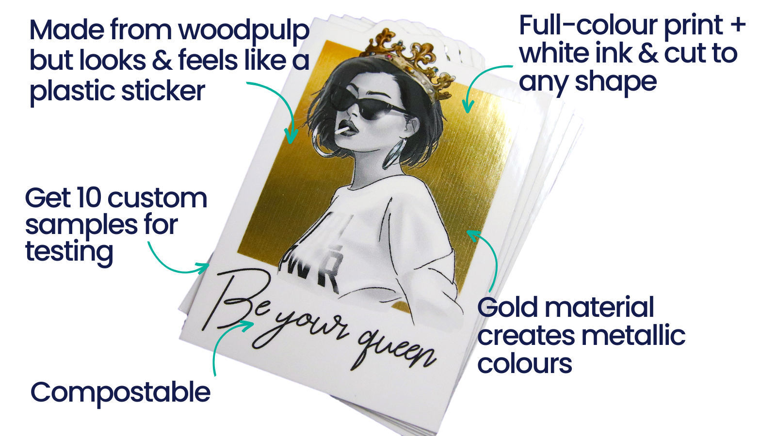 What are eco-friendly gold samples