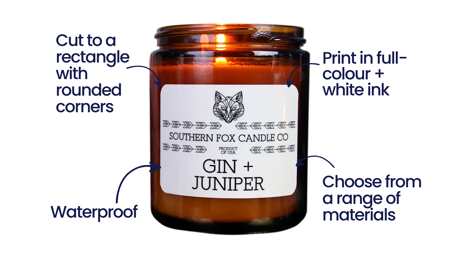 What is a rounded corner sticker