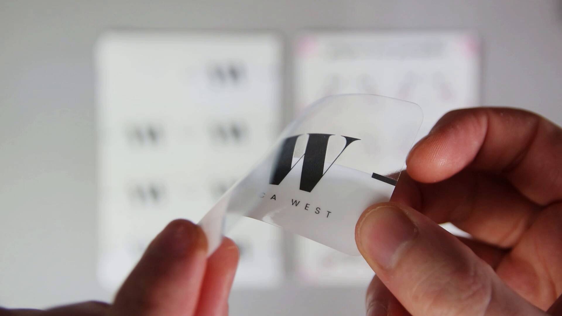 A short video showing what clear labels are