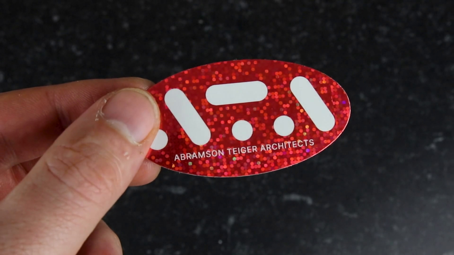 A short video showing what glitter stickers are