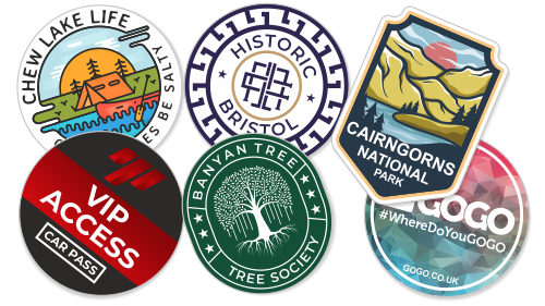 Membership car stickers