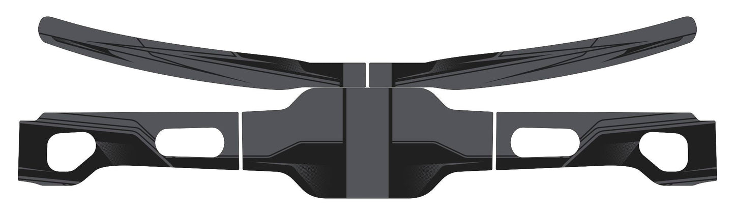 Hyper Rear Bumper Graphics Kit