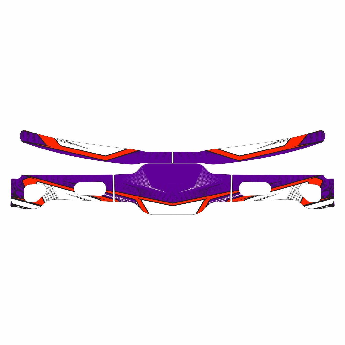 Sonic Rear Bumper Graphics Kit