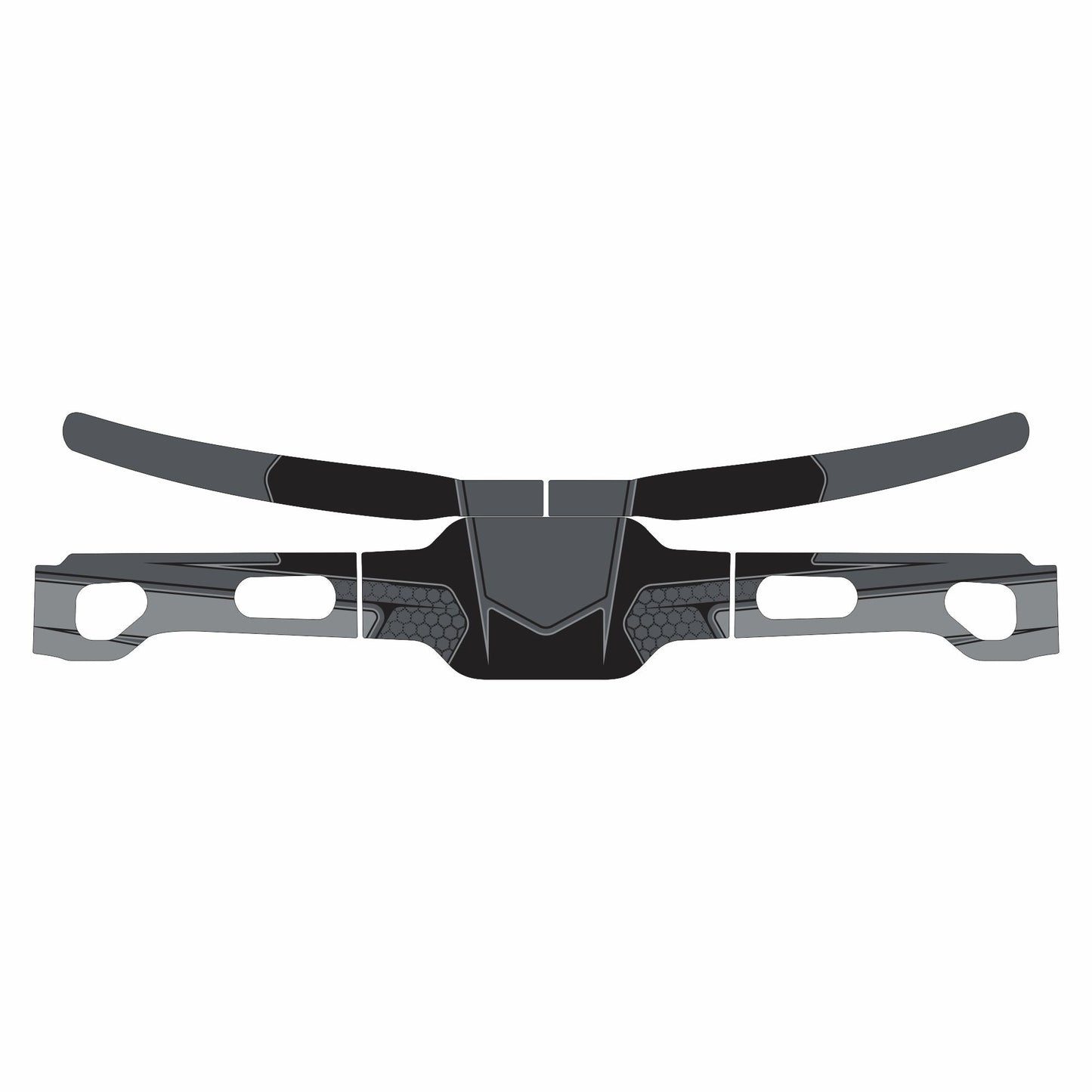 Viper Rear Bumper Graphics Kit