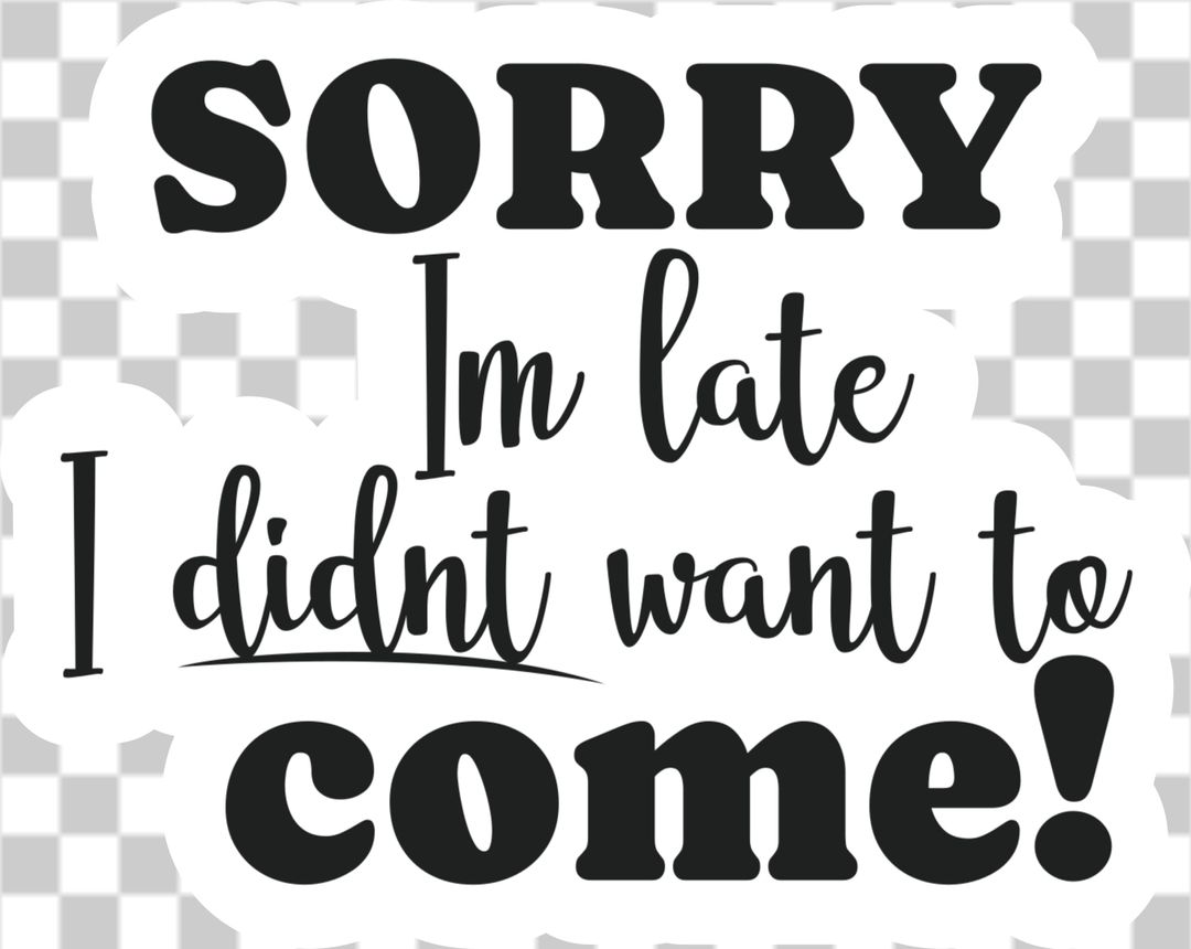 Sorry im late