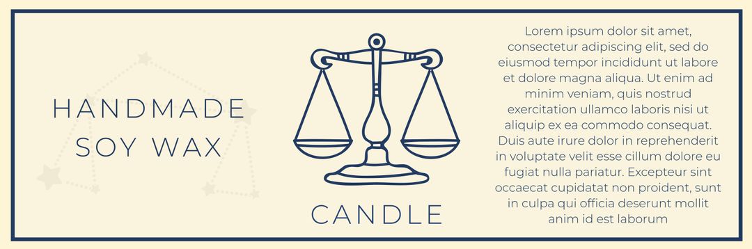 Libra Candle