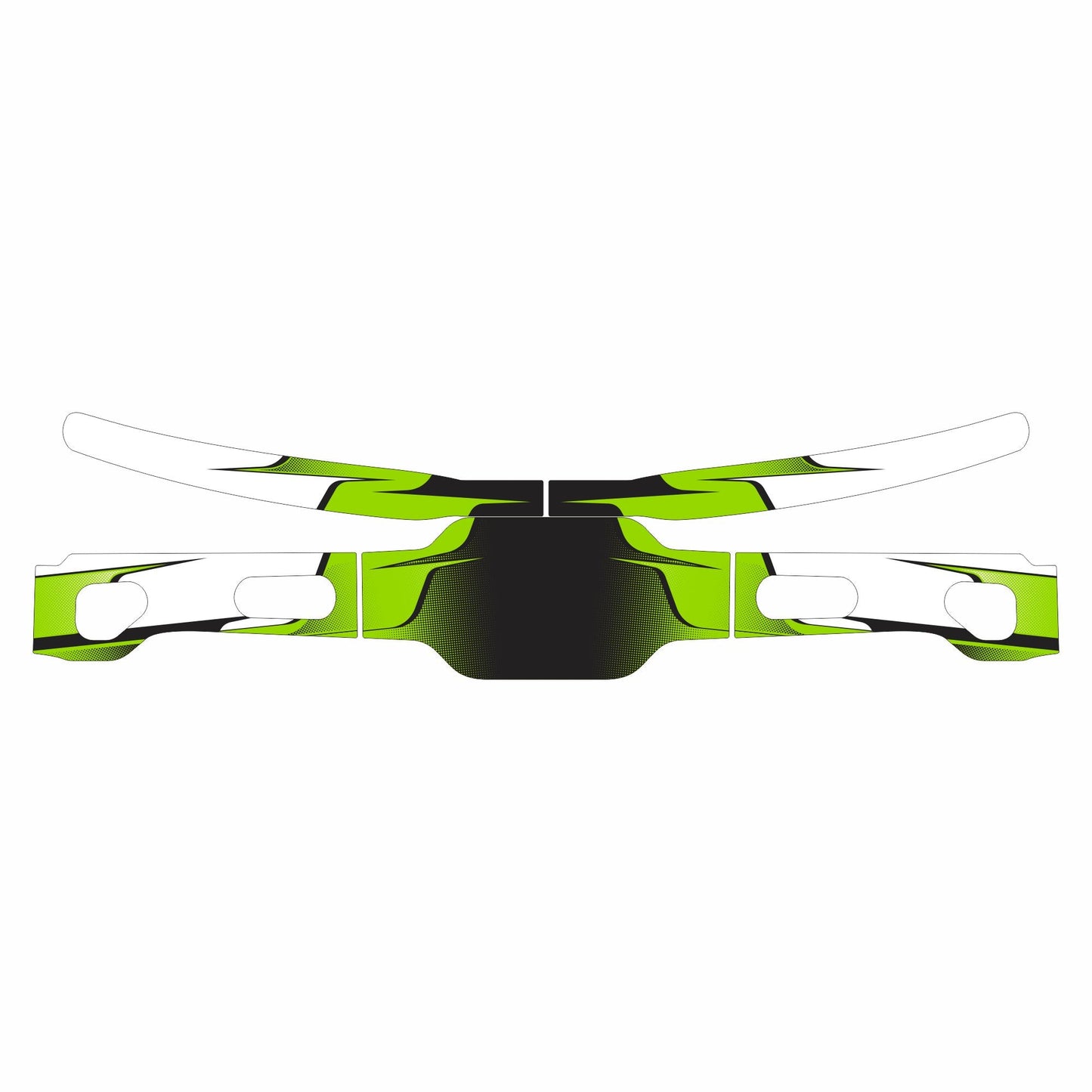Swift Rear Bumper Graphics Kit