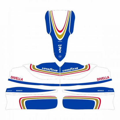 1994 Williams Kart Graphics Kit Side View