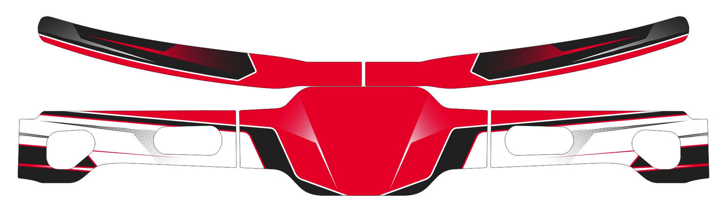 Pulse Rear Bumper Graphics Kit