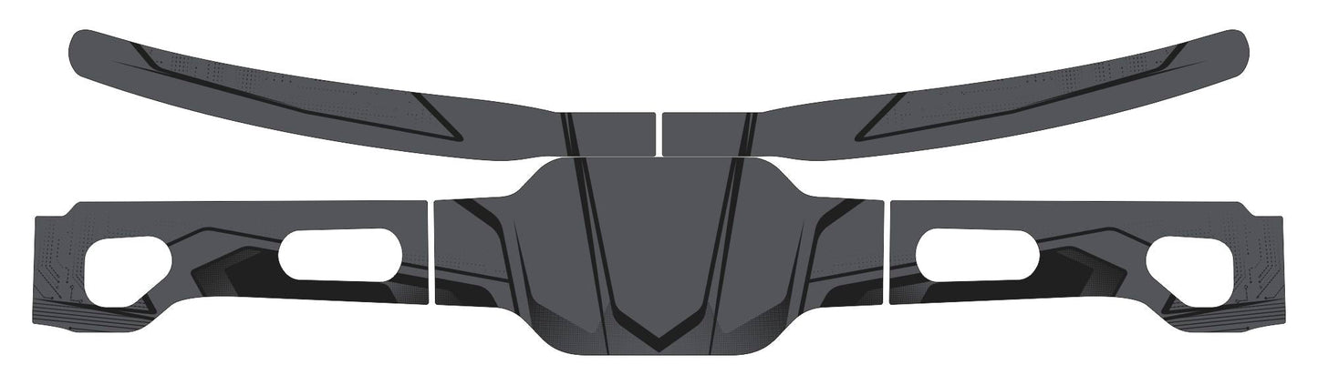 Meteor Rear Bumper Graphics Kit