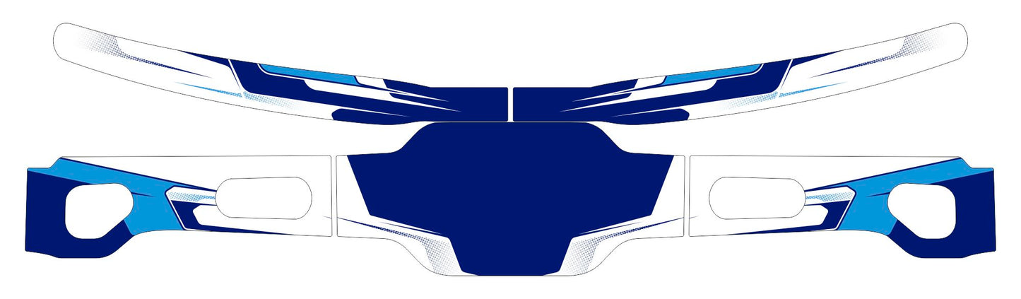 Kosmic Evo Rear Bumper Graphics Kit