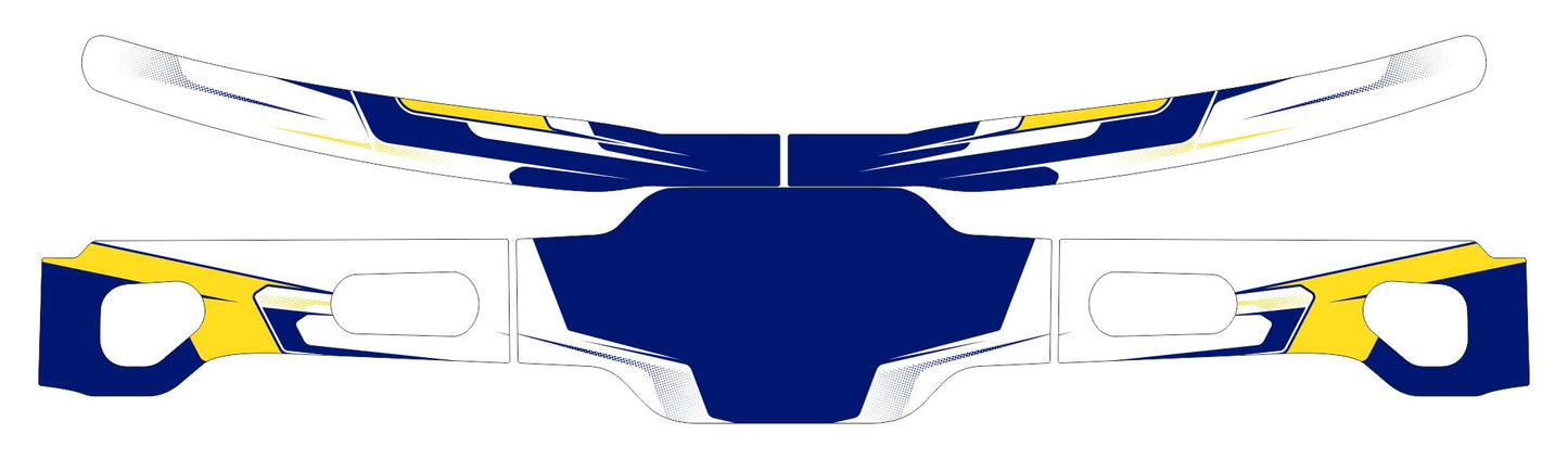 Kosmic Evo Rear Bumper Graphics Kit