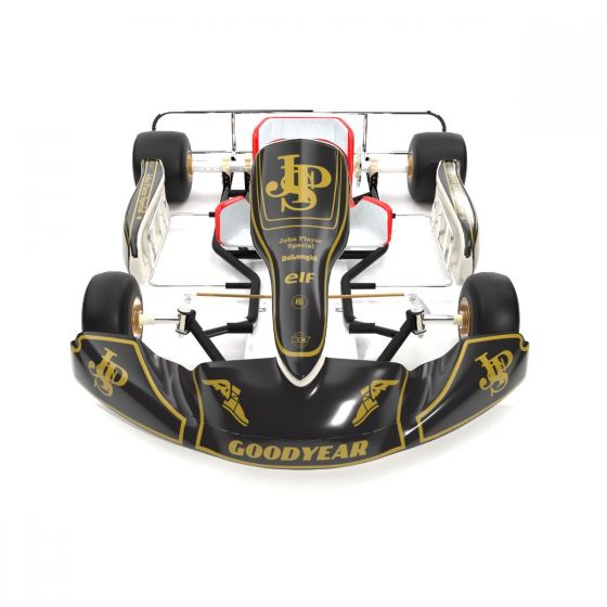 1986 JPS Kart Graphics Kit Front High View