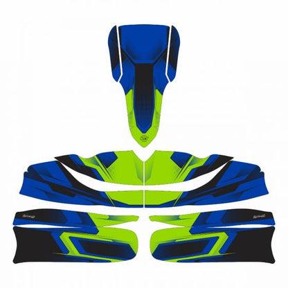 Xeon Blue Kart Graphics Kit