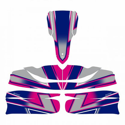 Kosmic 2015 Replica Kart Graphics Kit Side View