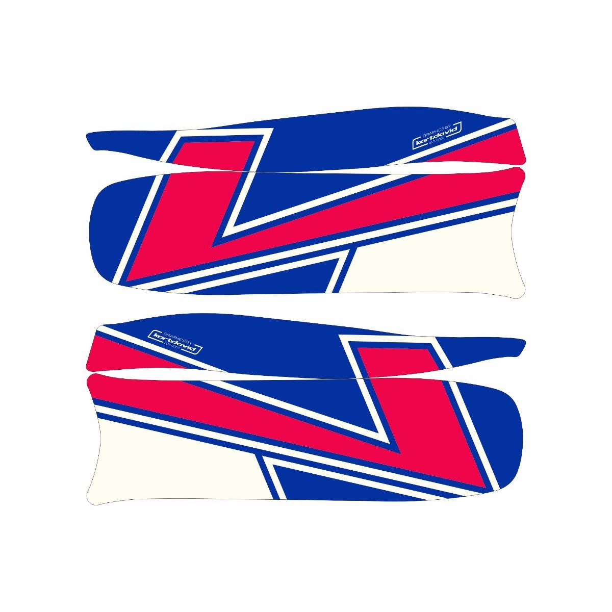 Kosmic 2019 Replica Side Kart Graphics Kit
