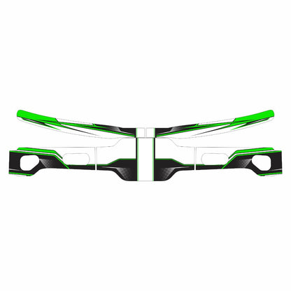 Hyper Rear Bumper Graphics Kit