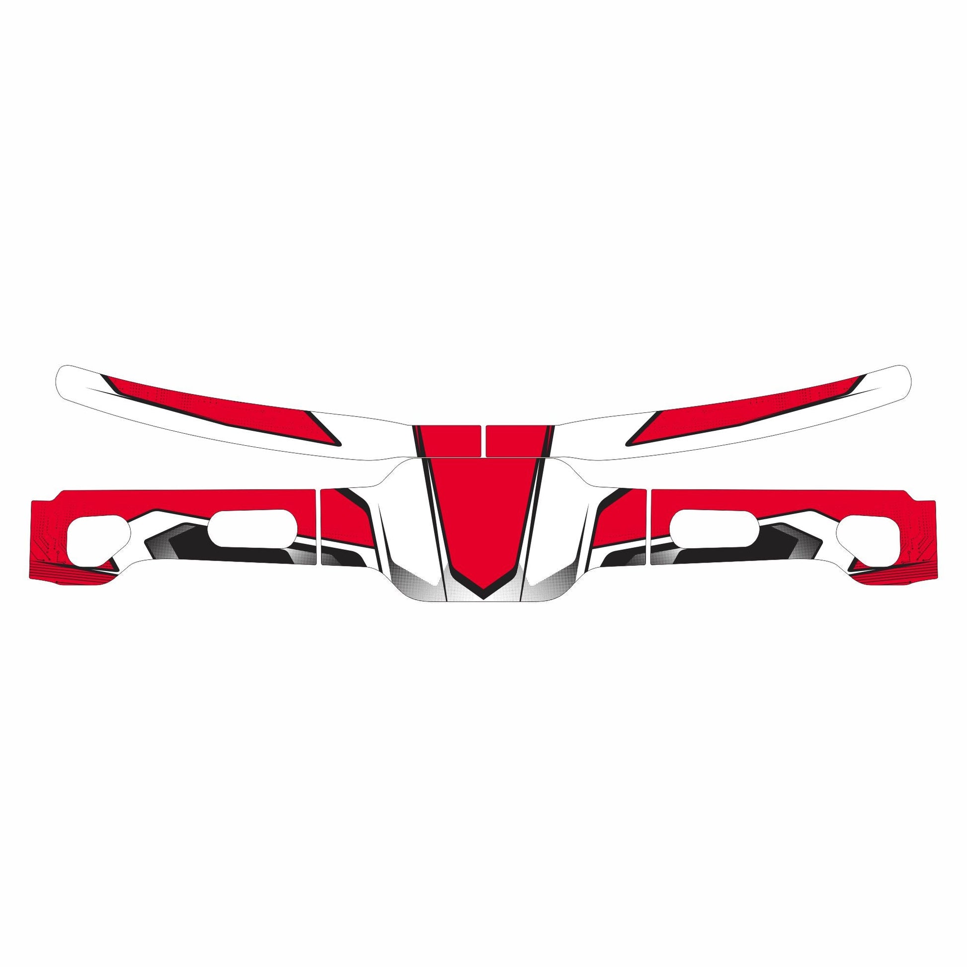 Meteor Rear Bumper Graphics Kit